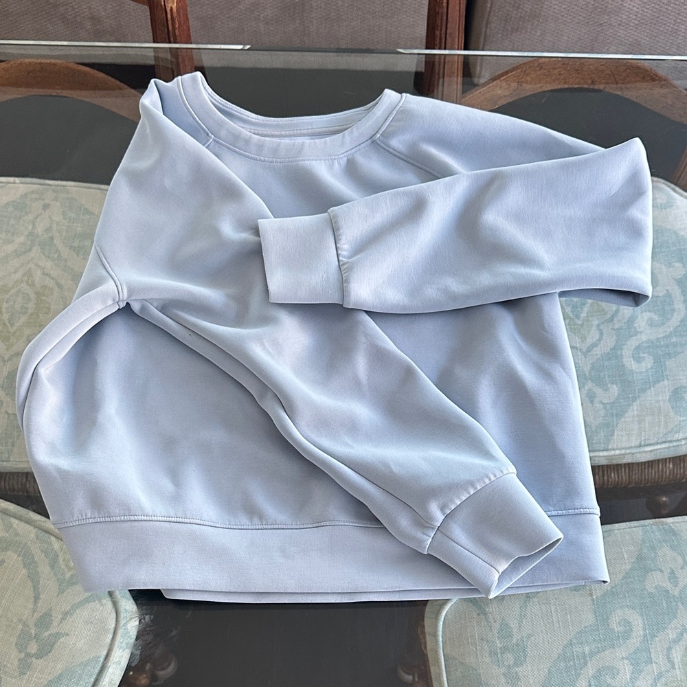 All in Motion Sky Blue performance school uniform Activewear Top